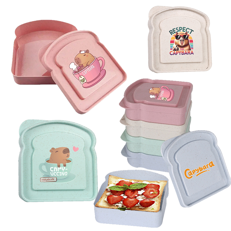 Food Storage Plastic Containers With Lids - Caja de almacenamiento de alimentos para
