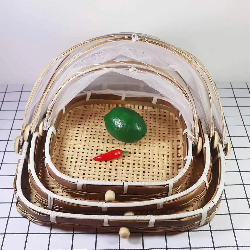 Bread Box Bamboo - Cesta para servir comida de bambú