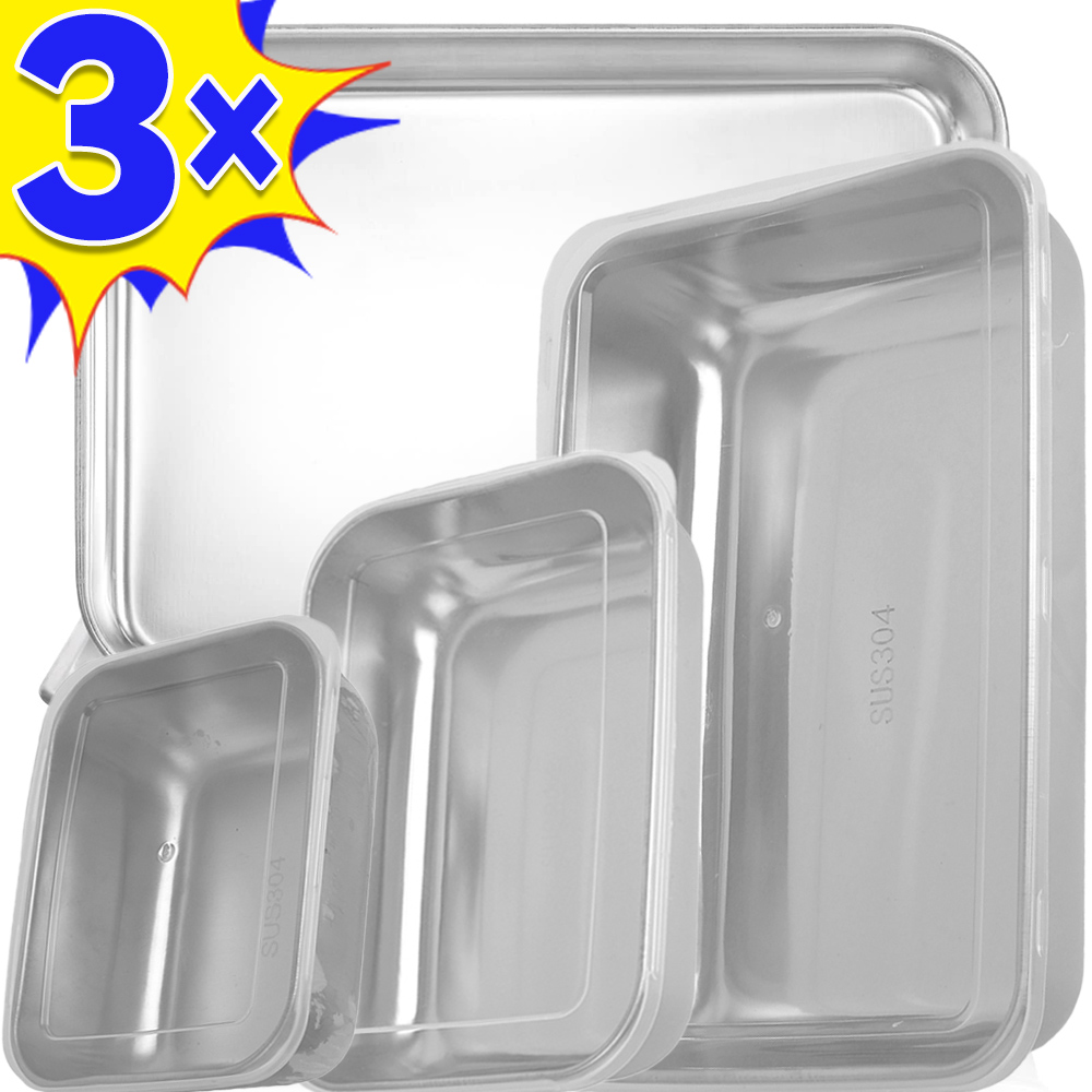Food Storage In Stainless Steel - Caja de almacenamiento de alimentos de