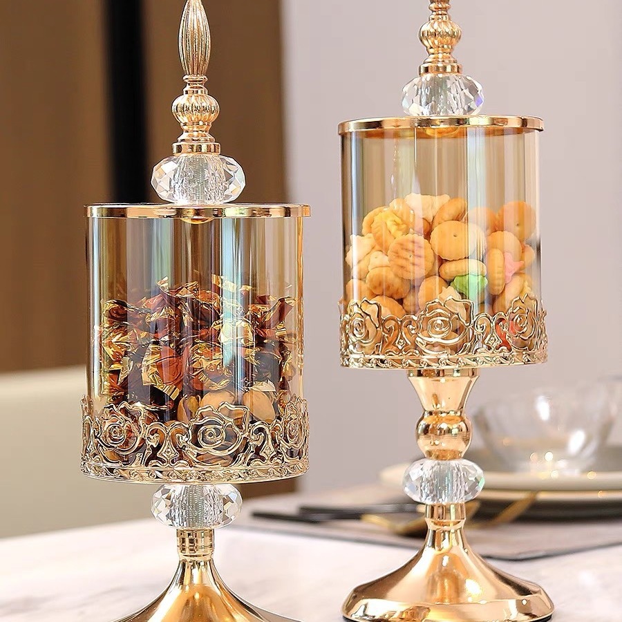 Food Storage With Glass Lids - Tarro de almacenamiento de cristal ligero