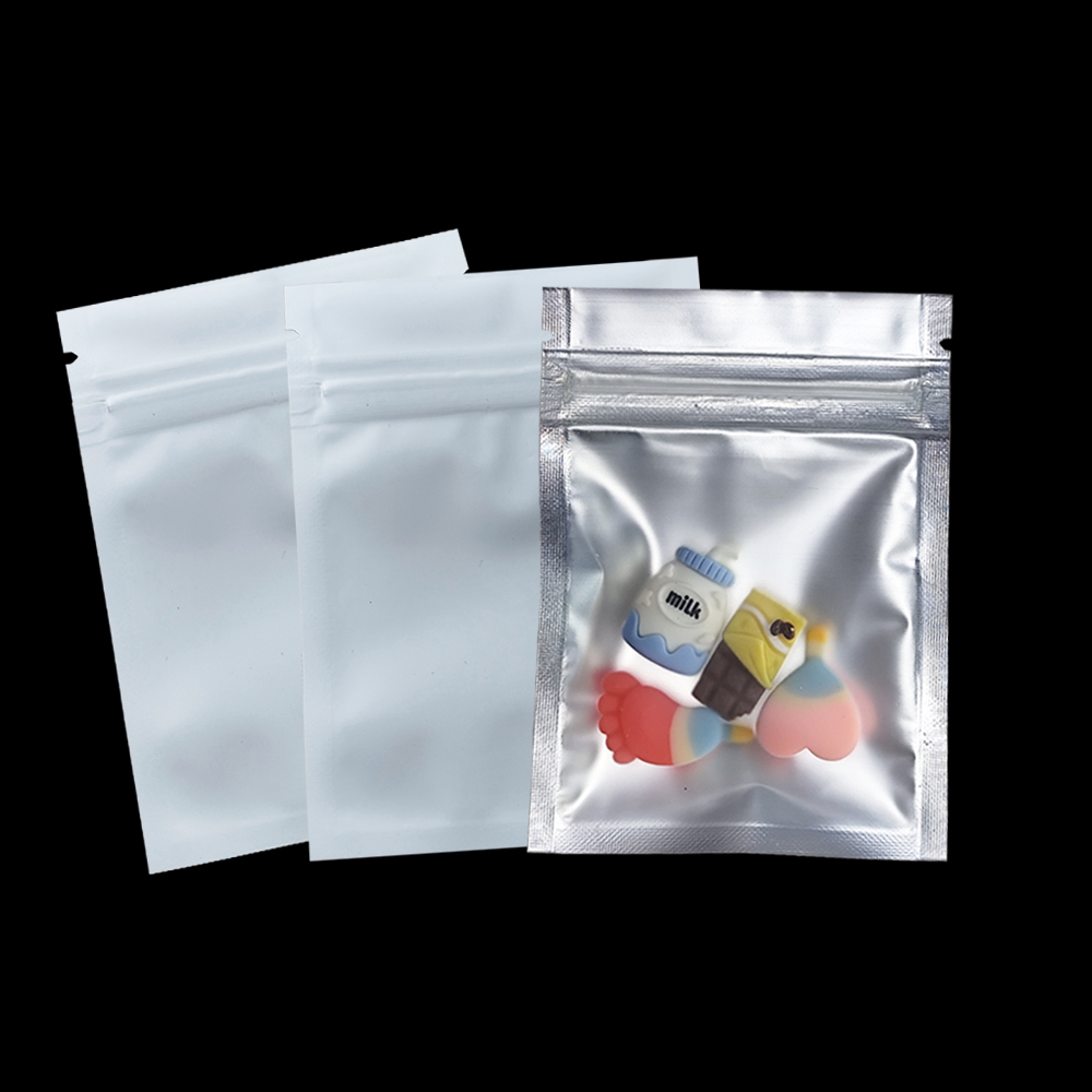 Food Storage Zip Bags - 100 unids/lote bolsa de plástico transparente