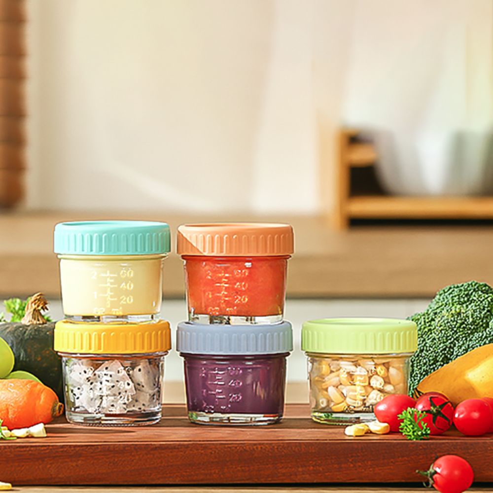 Food Storage Glass Box - Tarro de cristal para comida de