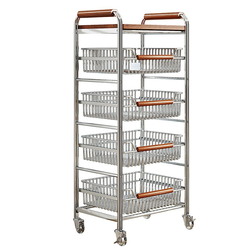 Food Storage Medieval - Carrito medieval de acero inoxidable 304,