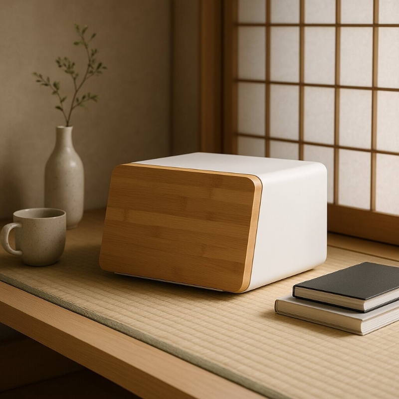 Bread Box Bamboo - Caja de pan de bambú para