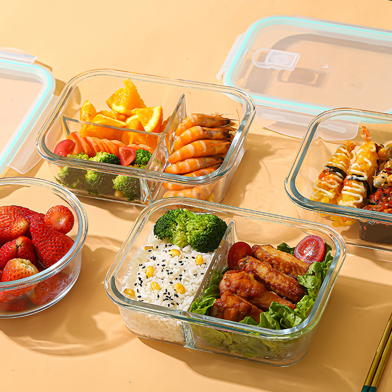 Food Storage Glass Box - Recipiente de Vidrio para Conservar Alimentos,