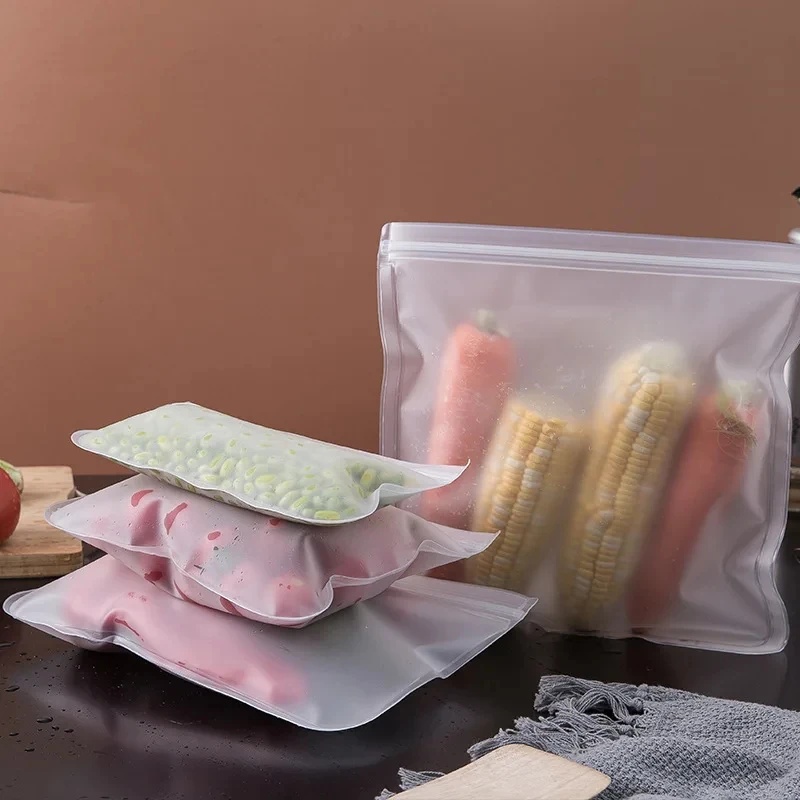 Food Storage Zip Bags - Bolsas de silicona para almacenamiento de