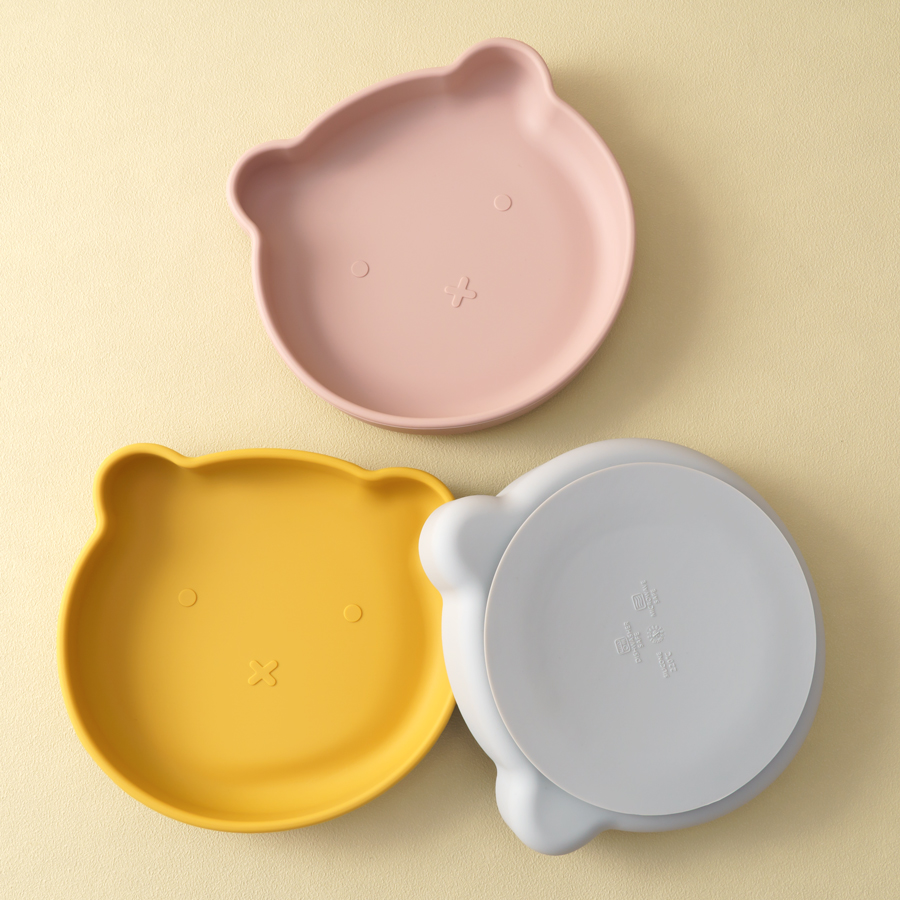 Food Storage 1 Year - Platos de silicona para bebé, plato