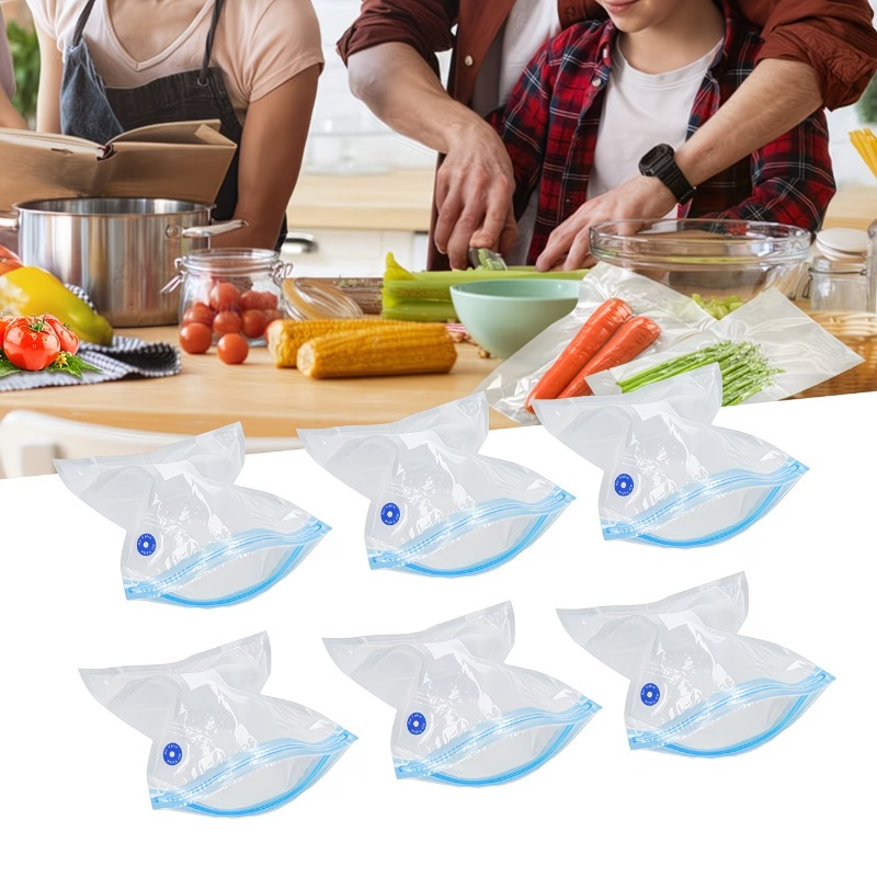 Food Storage Long Term - Juego de Bolsas para Envasado al
