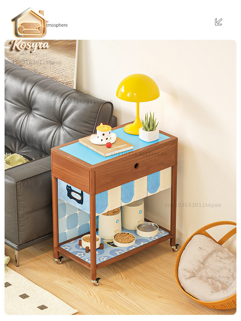 Food Storage Medieval - Mueble para mascotas de diseño personalizado,