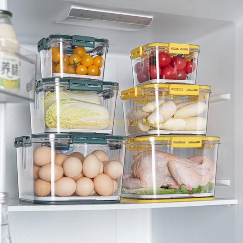 Food Storage 1 Year - Refrigerador de plástico, caja hermética para