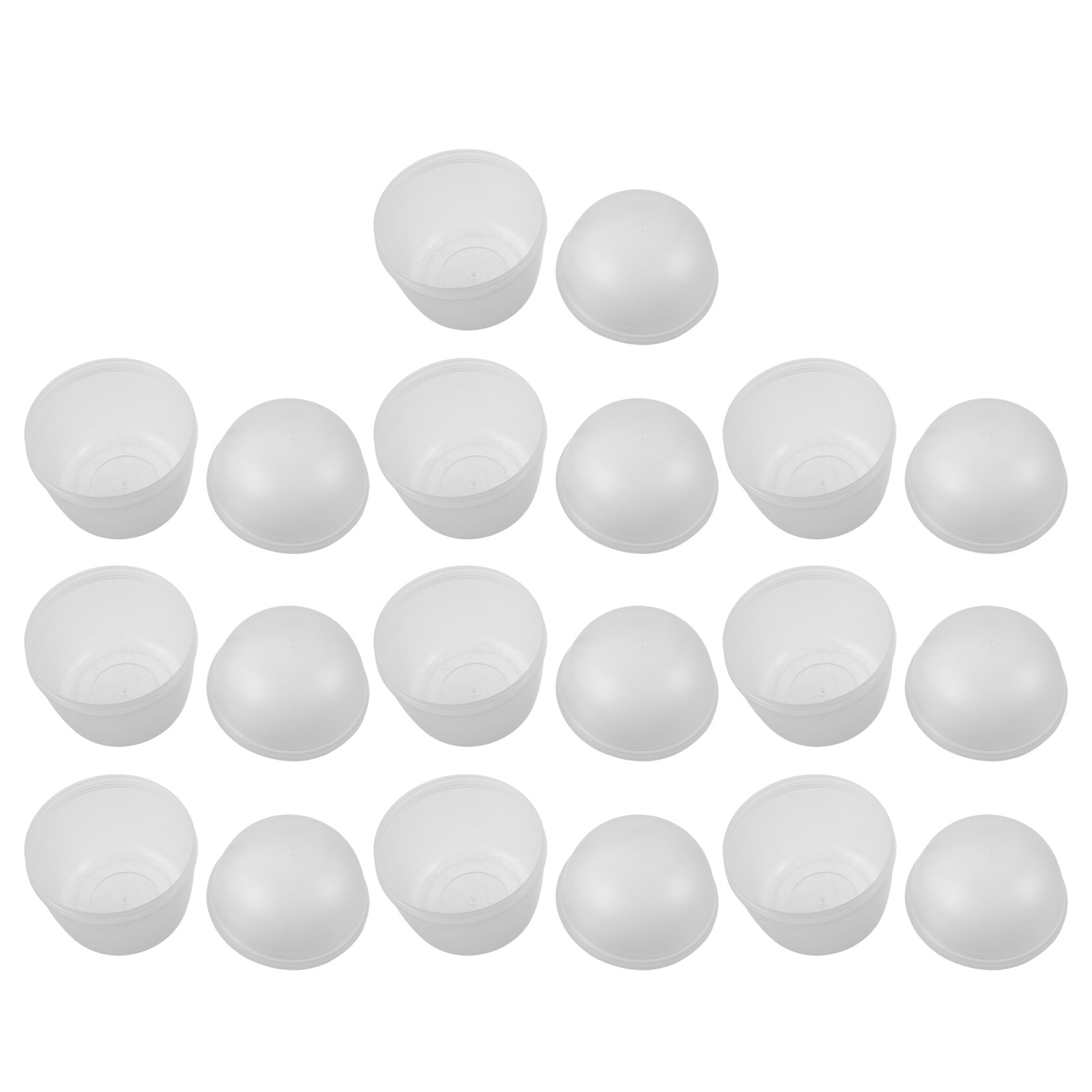 Food Storage Plastic Containers With Lids - 10 Recipientes de Almacenamiento Herméticos Esmerilados