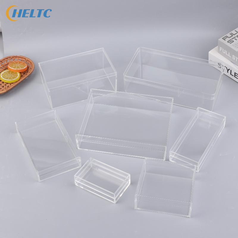 Food Storage Plant - Caja de Almacenamiento Rectangular de Acrílico