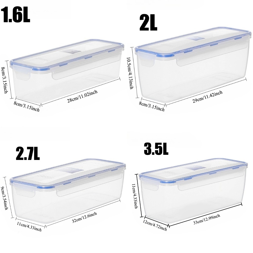 Recipientes para Almacenar Ali - Food Storage Plastic Containers With Lids reseña y precio