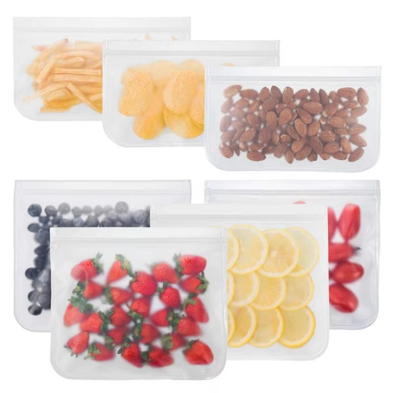 Contenedores de silicona para  - Food Storage Zip Bags reseña y precio