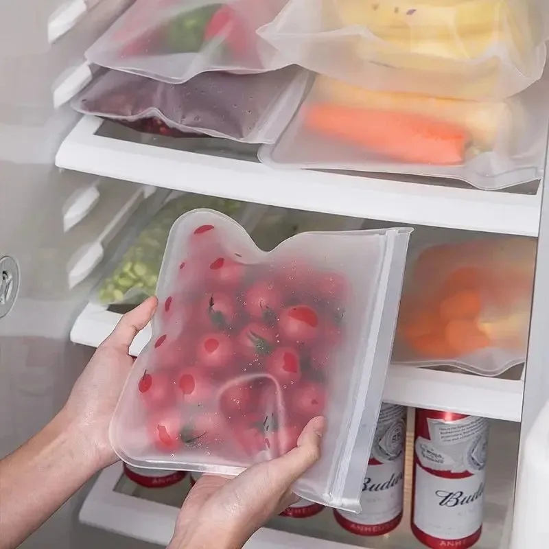 Contenedores de silicona para  - Food Storage Zip Bags reseña y precio