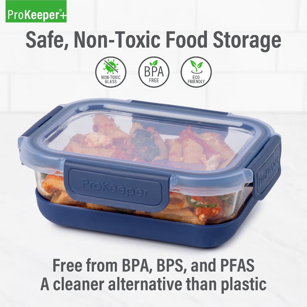Recipiente de Vidrio para Alma - Food Storage Glass Box reseña y precio