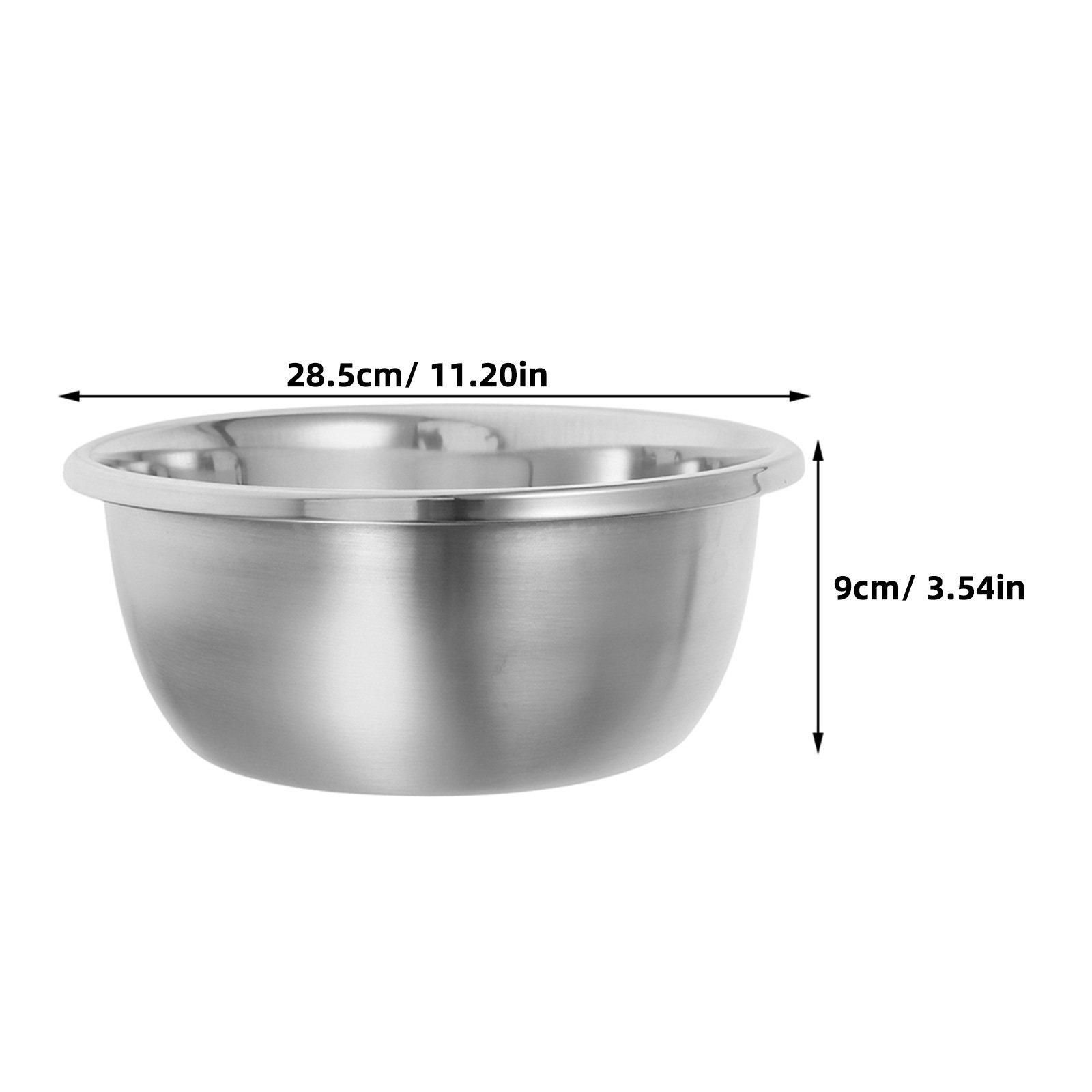 Tazón Redondo Grande de Acero  - Food Storage In Stainless Steel reseña y precio