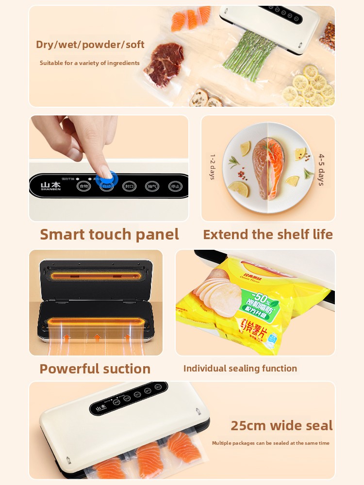 Mini Selladora al Vacío Automá - Food Storage Machine reseña y precio