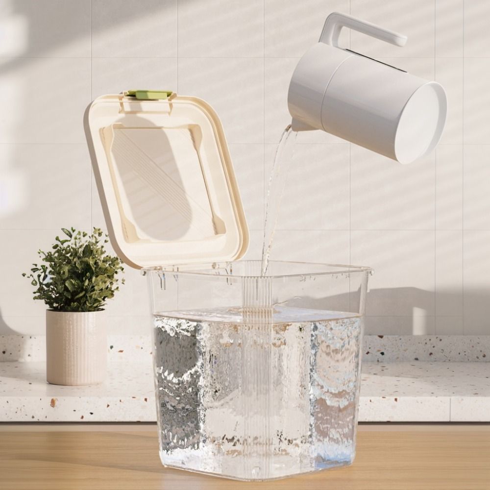 Contenedor de Arroz a Prueba d - Food Storage With Wheels reseña y precio