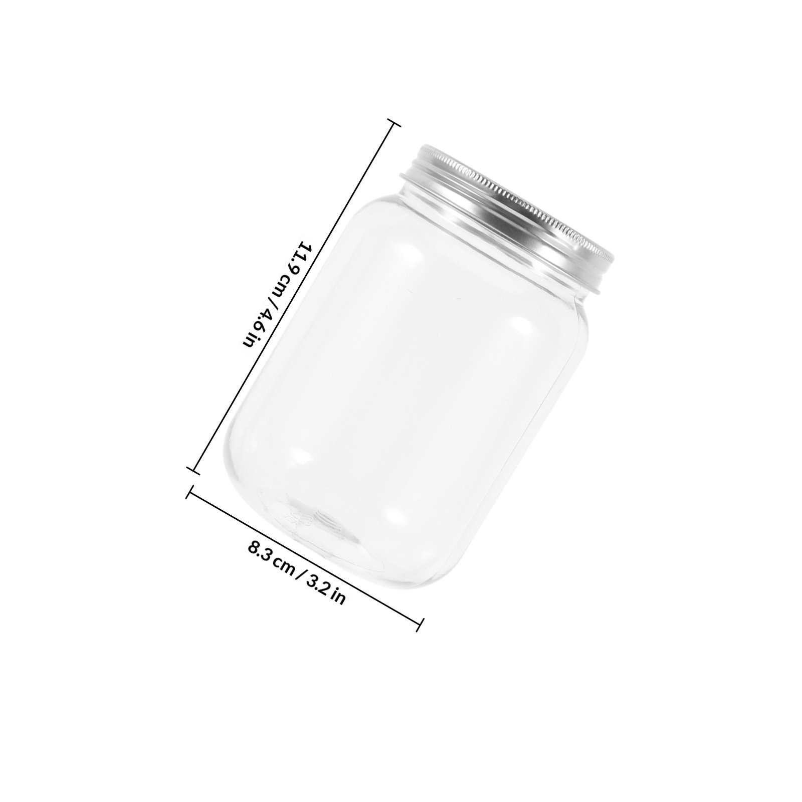 Juego de 4 Frascos de Plástico - Food Storage With Lids reseña y precio
