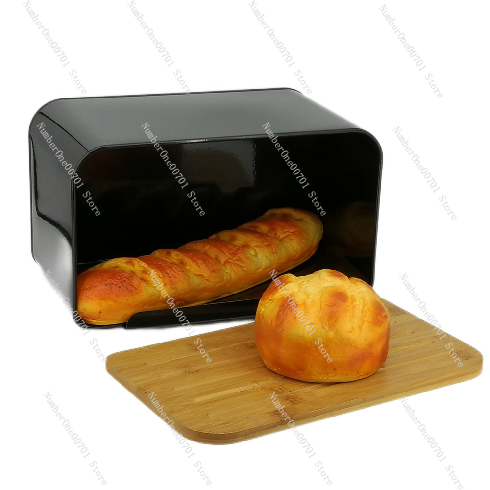 Caja para Pan de Cocina con Ta - Bread Box Bamboo reseña y precio