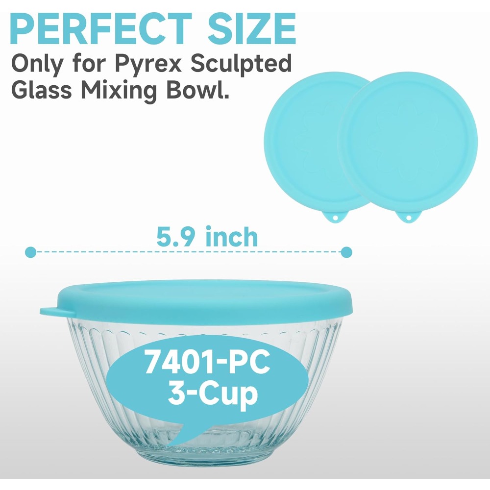Tapas de Silicona para Tazones - Food Storage With Glass Lids reseña y precio