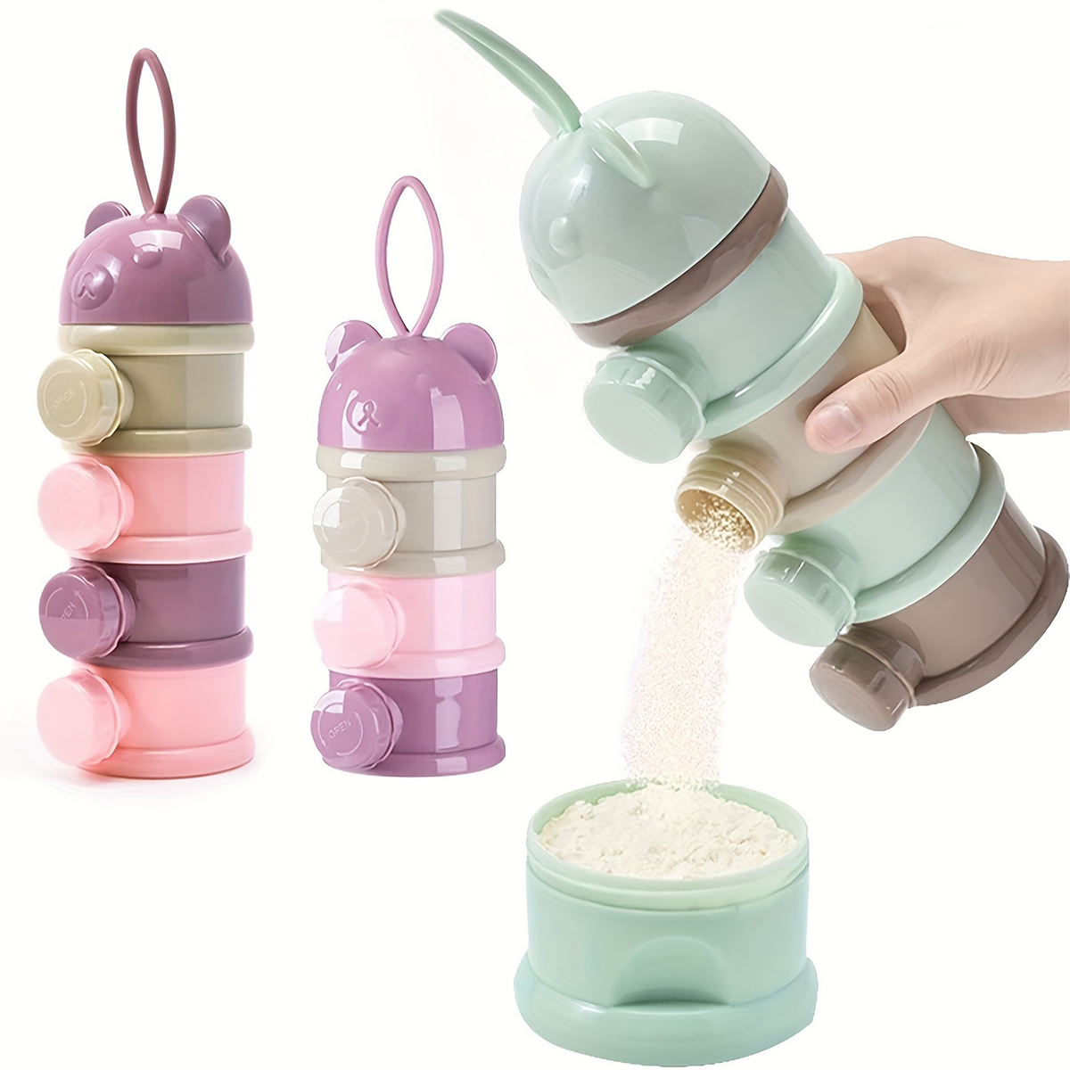 Contenedor de leche en polvo p - Food Storage 1 Year reseña y precio