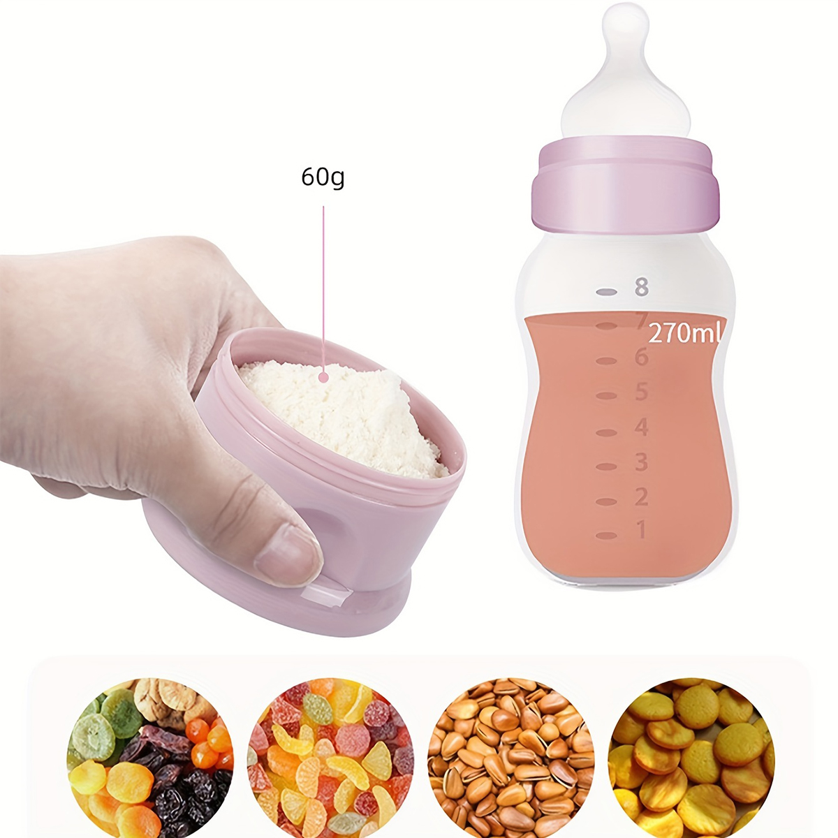 Contenedor de leche en polvo p - Food Storage 1 Year reseña y precio