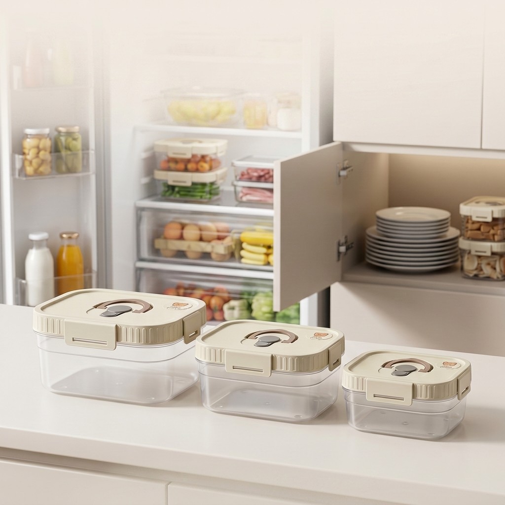 Contenedor de Almacenamiento d - Food Storage Large Plastic Containers reseña y precio