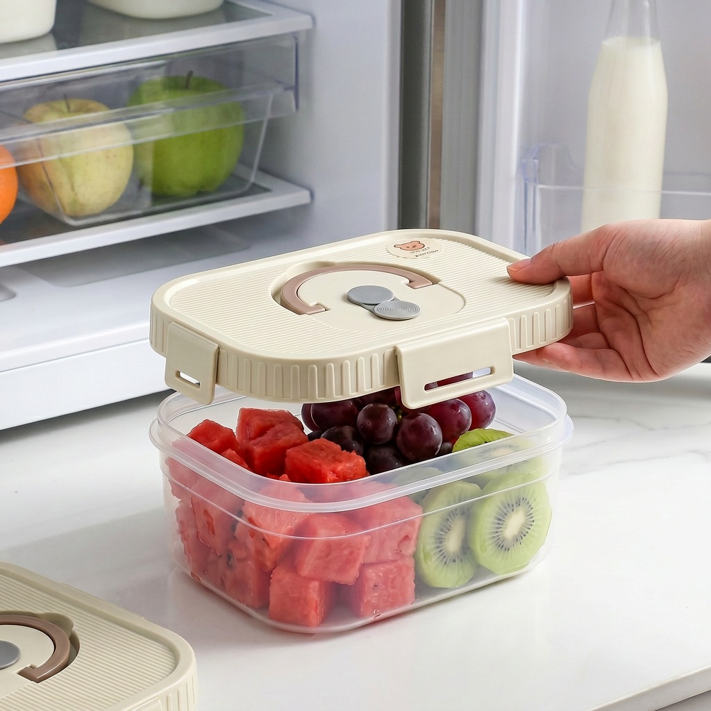 Contenedor de Almacenamiento d - Food Storage Large Plastic Containers reseña y precio