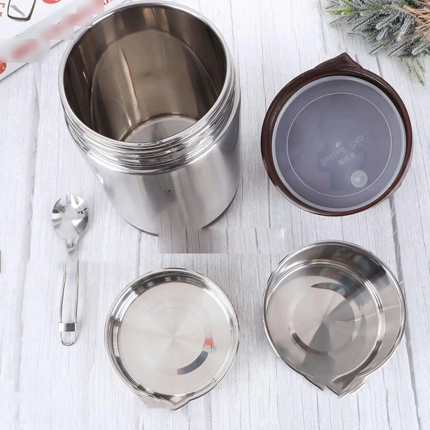 Lonchera Bento para Adultos, G - Food Storage In Stainless Steel reseña y precio