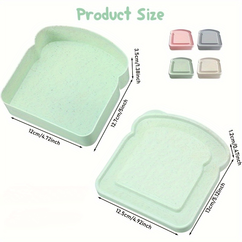 Cajas Bento de 1 ud., contened - Food Storage Plastic Containers With Lids reseña y precio