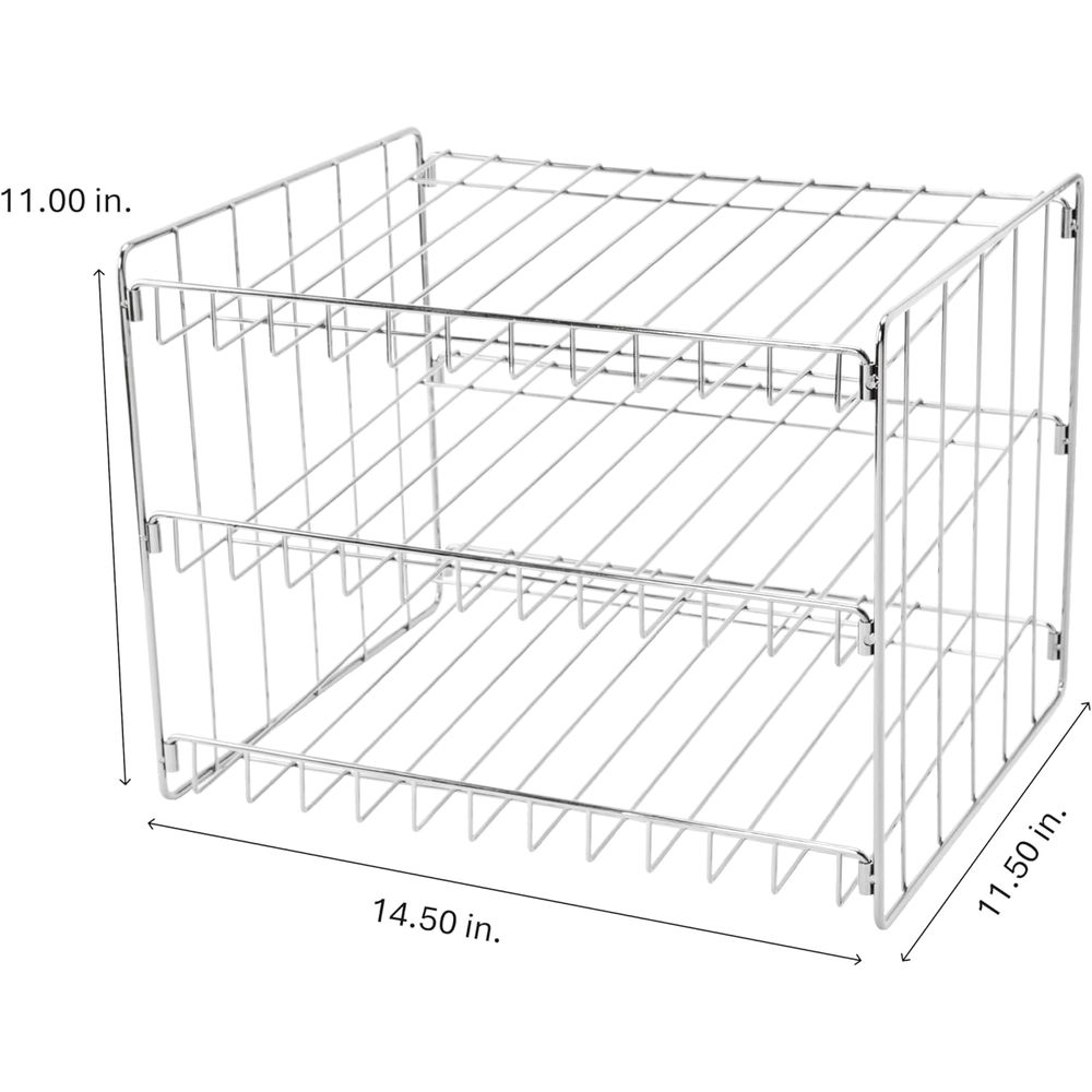 Organizador de Latas de 3 Nive - Food Storage In Cabinets reseña y precio