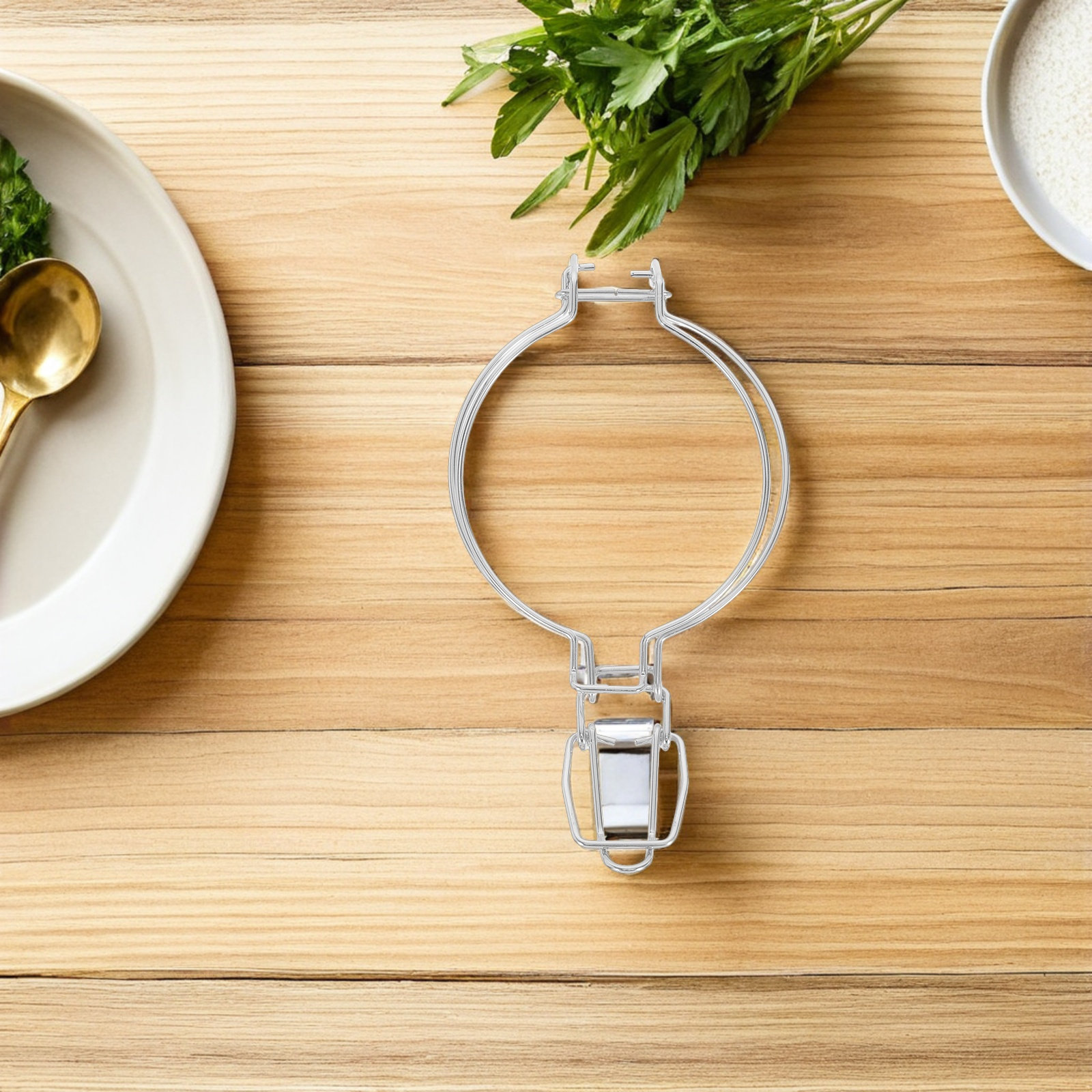 6 piezas de cierres de resorte - Food Storage In Stainless Steel reseña y precio