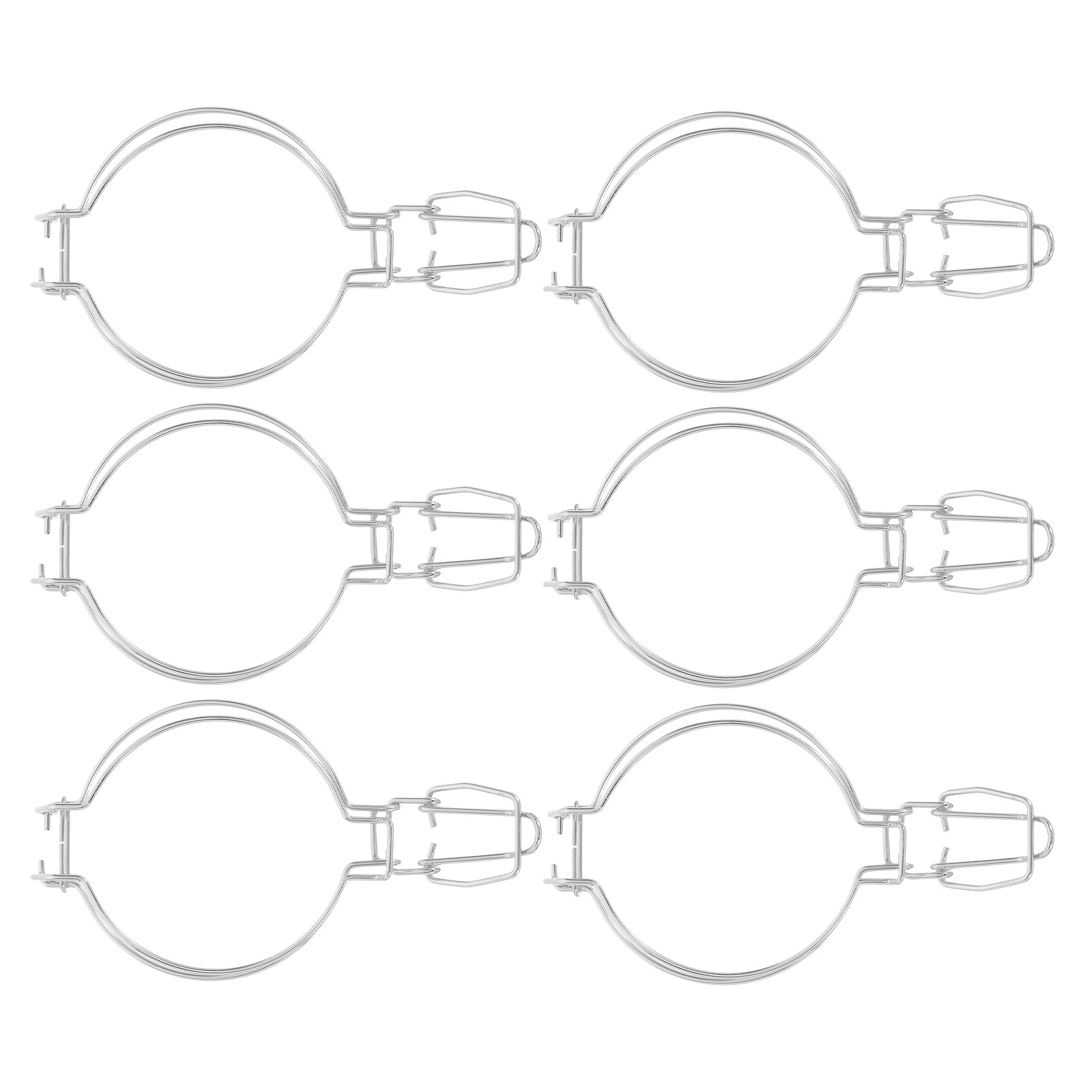 6 piezas de cierres de resorte - Food Storage In Stainless Steel reseña y precio