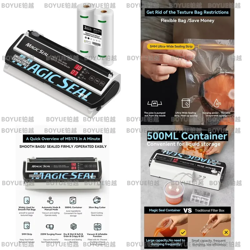 Sellador Automático al Vacío p - Food Storage In Mylar Bags reseña y precio