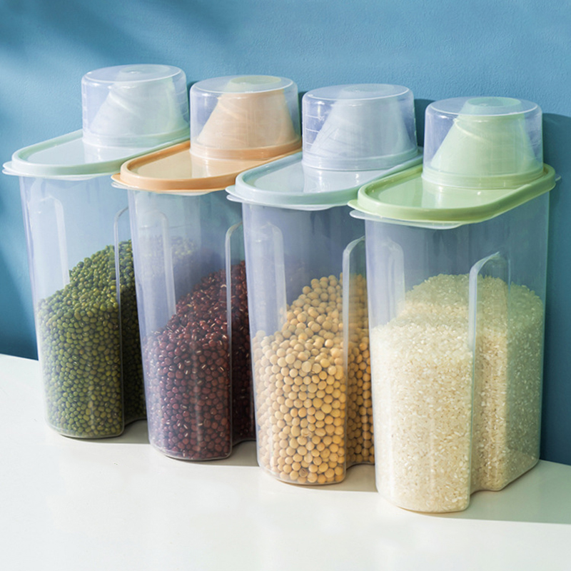 Tanque de almacenamiento de gr - Food Storage Large Plastic Containers reseña y precio