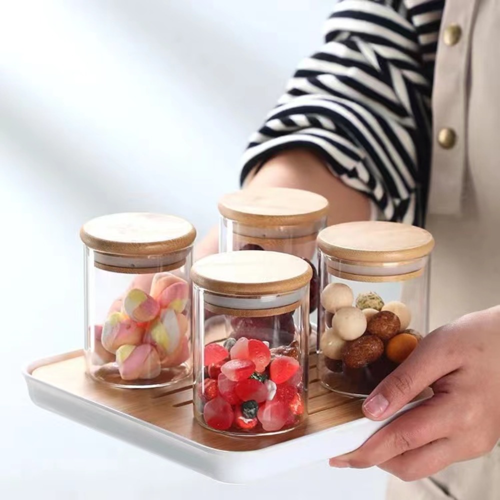 Tanque de vidrio para almacena - Food Storage With Glass Lids reseña y precio