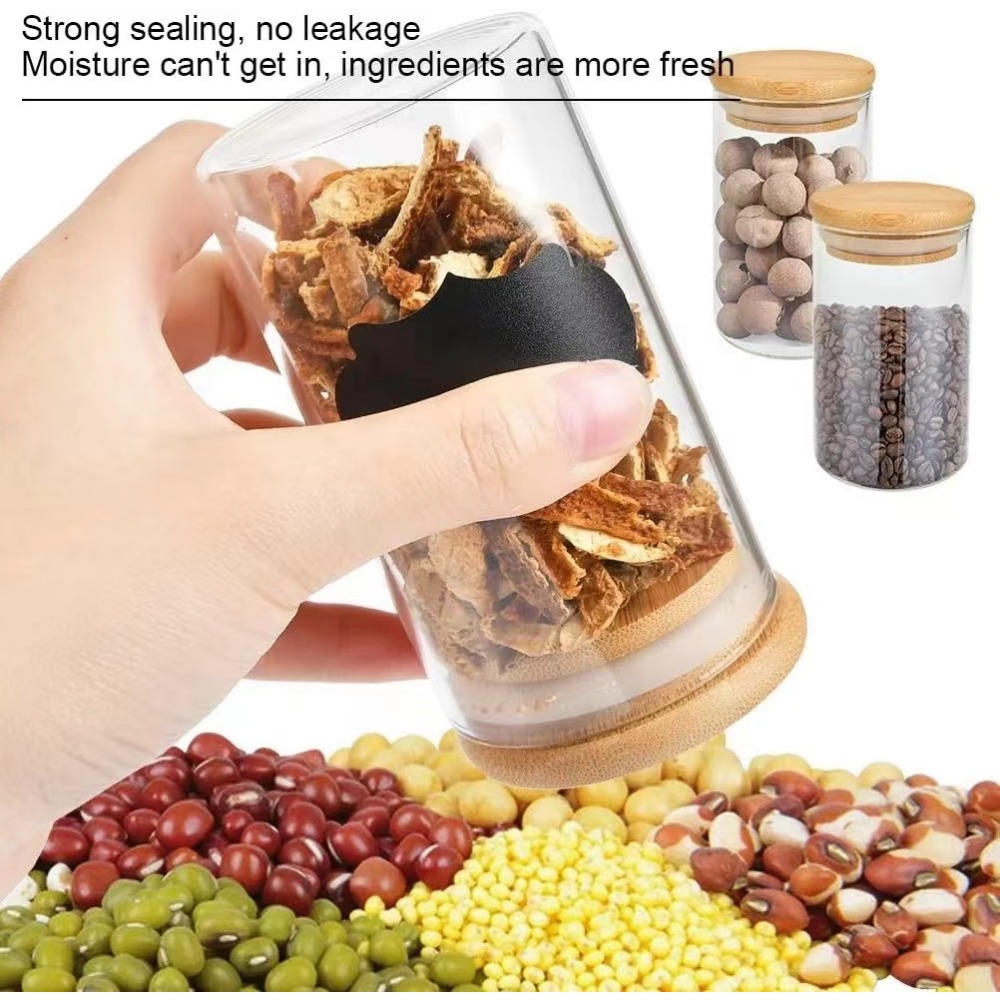 Tanque de vidrio para almacena - Food Storage With Glass Lids reseña y precio