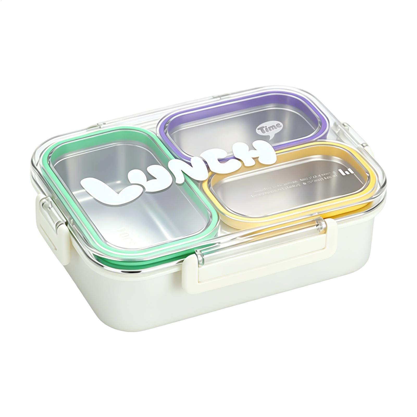 Lonchera de acero inoxidable d - Food Storage With Dividers reseña y precio
