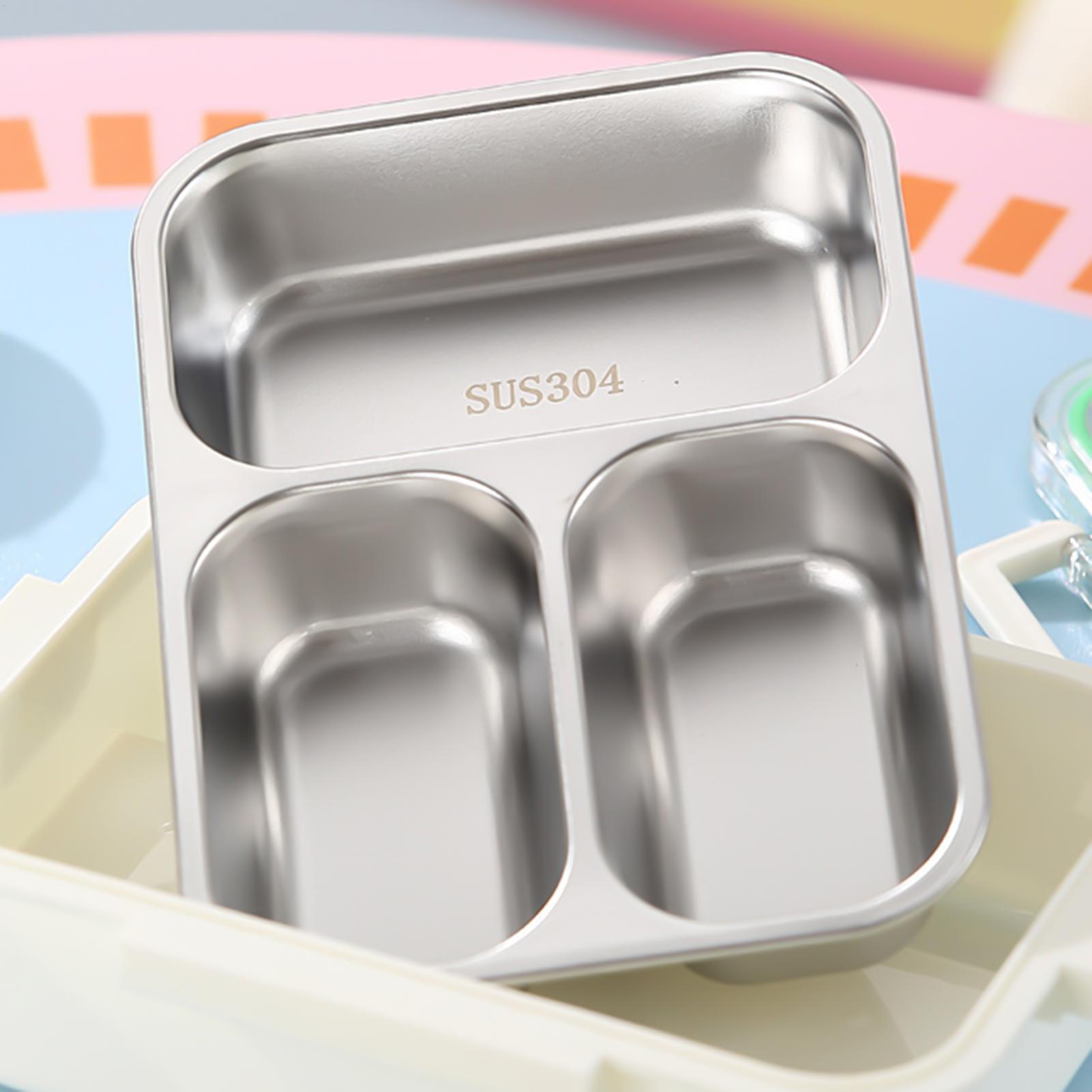 Lonchera de acero inoxidable d - Food Storage With Dividers reseña y precio
