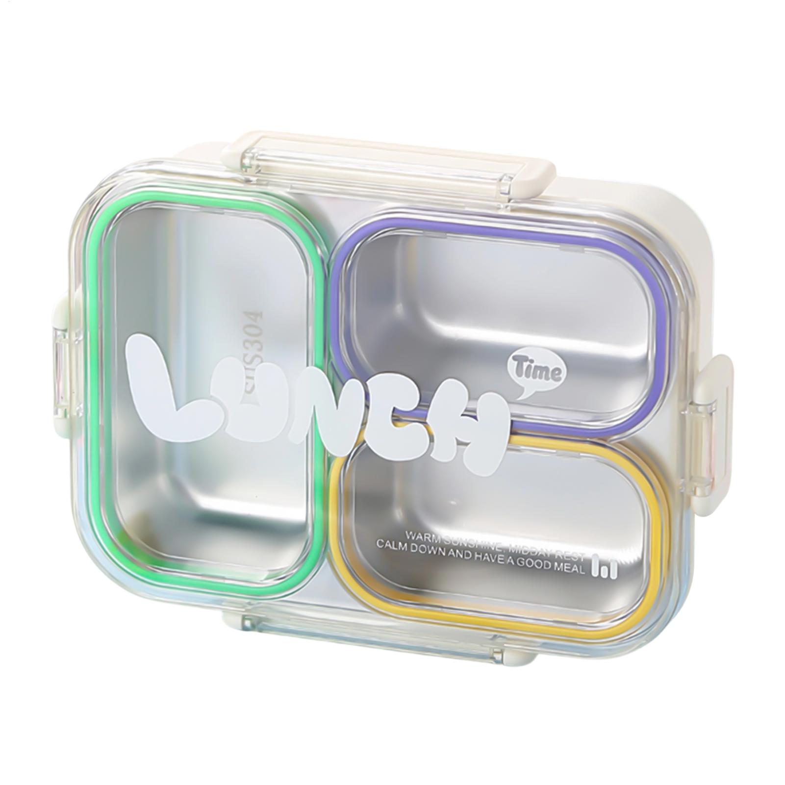 Lonchera de acero inoxidable d - Food Storage With Dividers reseña y precio