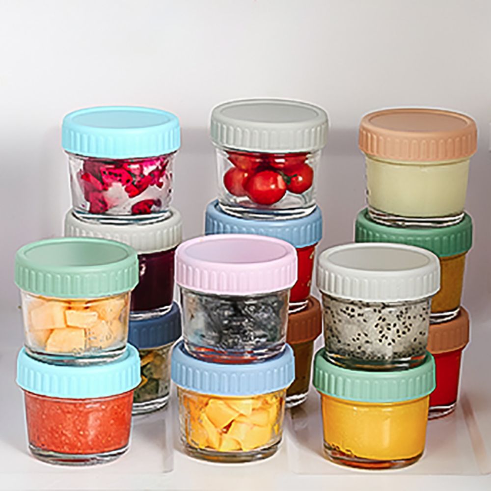 Juego de 6 Frascos de Vidrio p - Food Storage Glass Box reseña y precio