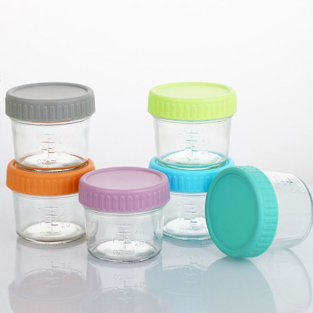 Juego de 6 Frascos de Vidrio p - Food Storage Glass Box reseña y precio