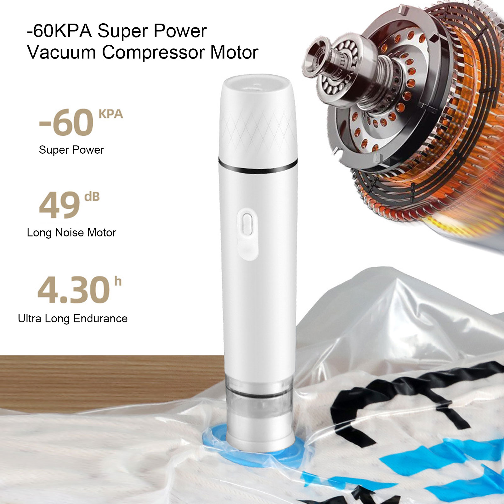 Bomba de aire eléctrica sellad - Food Storage Machine reseña y precio