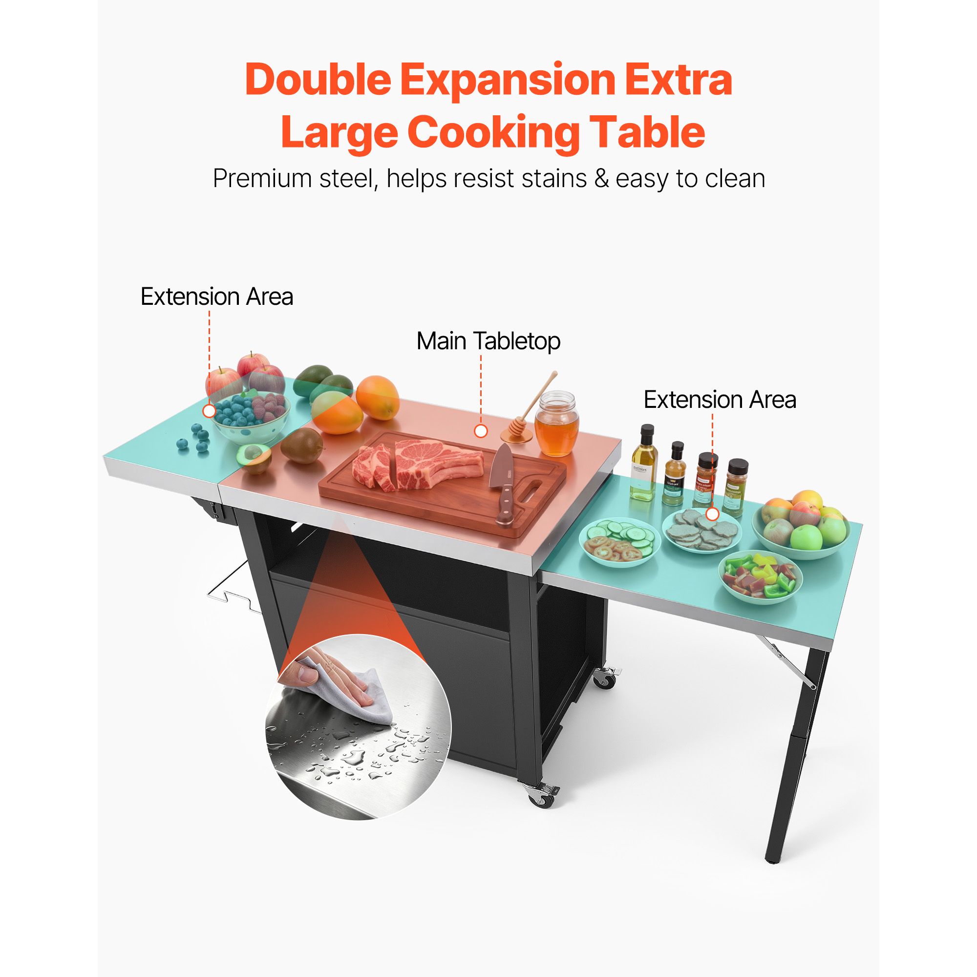 Carrito de Parrilla para Exter - Food Storage In Cabinets reseña y precio