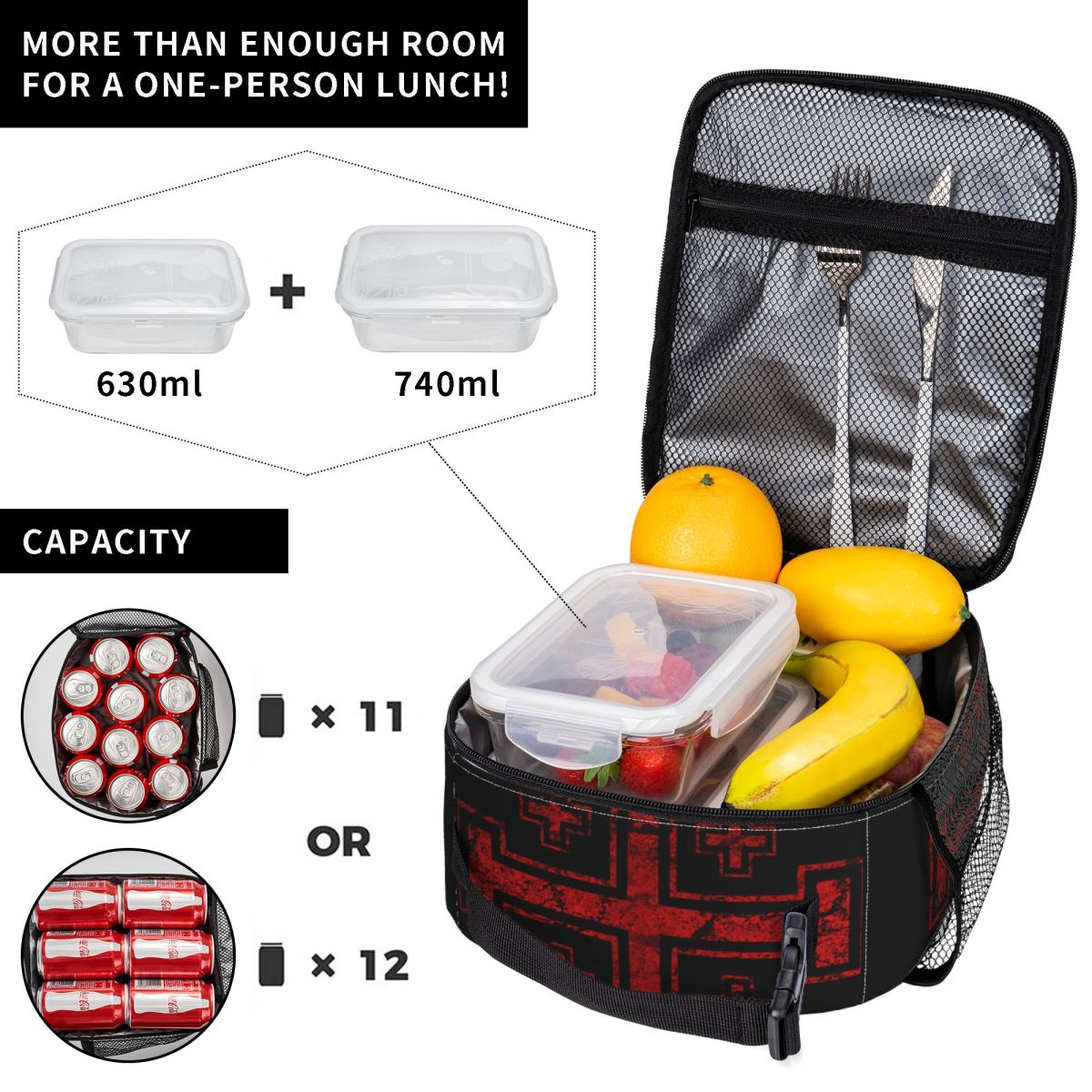 Bolsa de almuerzo personalizad - Food Storage Medieval reseña y precio