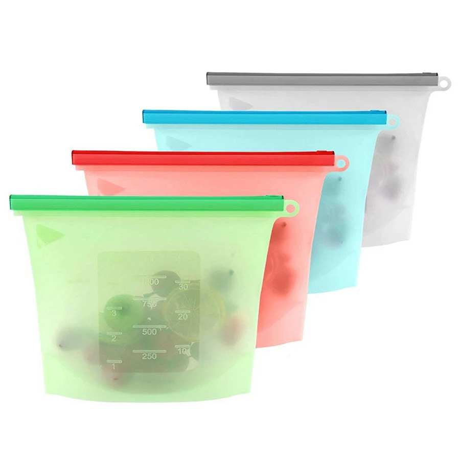 Bolsa de Almacenamiento de Ali - Food Storage Zip Bags reseña y precio