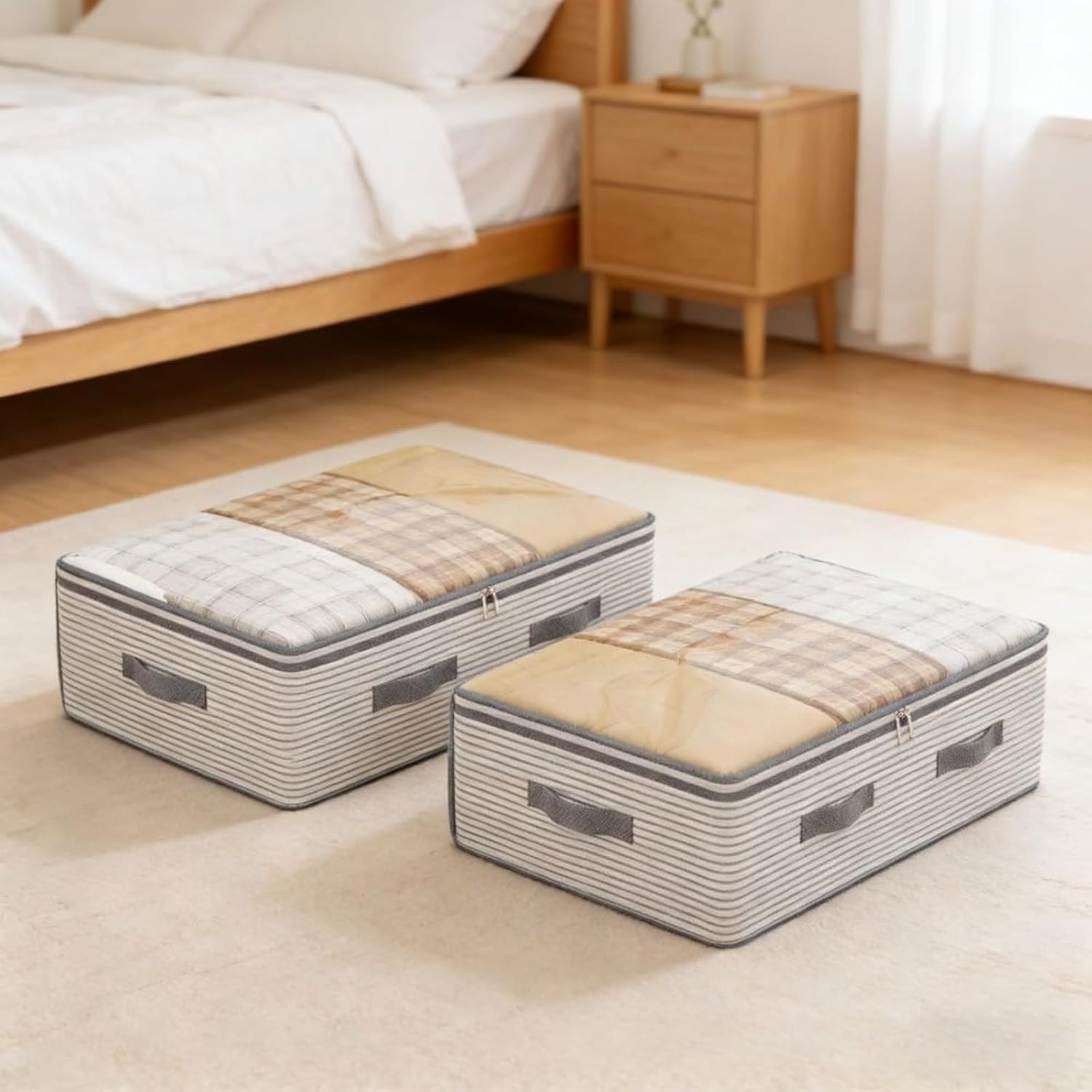 Caja de almacenamiento debajo  - Food Storage Long Term reseña y precio
