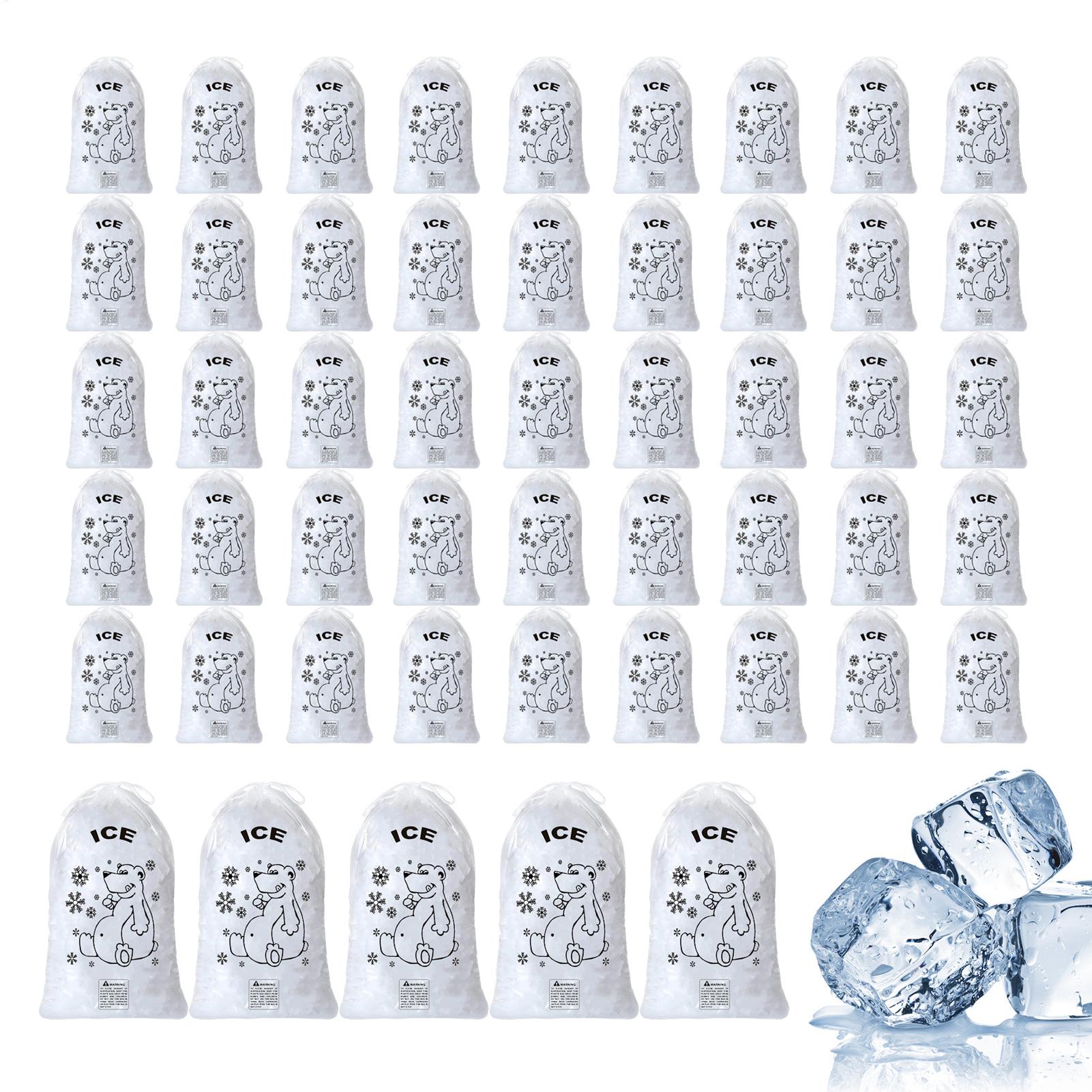 Bolsas para Hielo, 50 Unidades - Food Storage Zip Bags reseña y precio